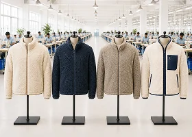 Fleece and Sherpa Jackets manufactured by OfBusiness