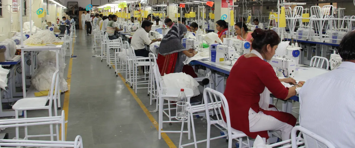 OfBusiness Faridabad Unit, Wovens — Apparel manufacturing plant