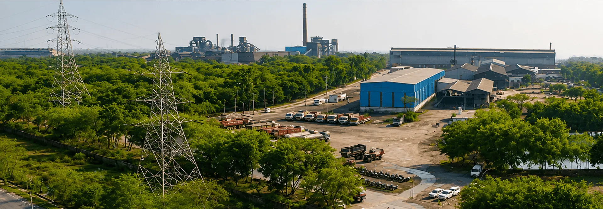 OfBusiness Chandrapur Unit, TMT, Billets, and Sponge Iron — Metals manufacturing plant
